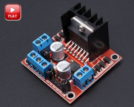 L298N Motor Drive Controller Board Module Dual H Bridge DC Stepper for Arduino