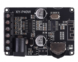 XY-P40W Stereo Bluetooth-compatible Power Amplifier Board 20W 30W 40W 5V 12V 24V Dual Channel Audio Module