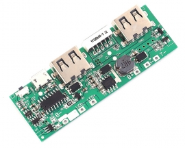 Solar Charging Circuit Board Mobile Display Power Boost Module 5V 2.1A Charger Step UP Module