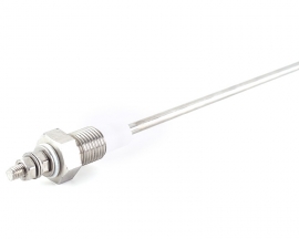 G1/4 Standard 304 Stainless Steel Liquid Level Electrode Boiler Boiling Water Level Sensor Probe Electrode Rod