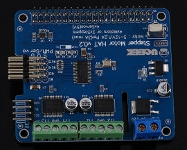 Servo Motor Driver Module Robot Shield DC 5V-12V I2C Development Board for Raspberry Pi 3B+/3B Stepper Motor HAT