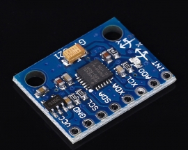 MPU6050 3 Axis Gyroscope Accelerometer Sensor Module (3V-5V Compatible)