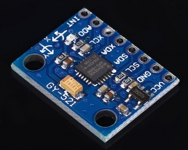 MPU6050 3 Axis Gyroscope Accelerometer Sensor Module (3V-5V Compatible)