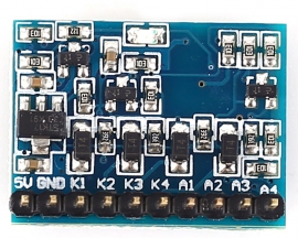 DC 5V 4 Channel ESP8266 Wireless WIFI Module IoT Remote Controller 4CH 4Bit Switch Module APP Transceiver Self-locking/inching