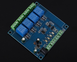 4 Channel Modbus Relay Module 4Bit Modbus-RTU Switch Signal Input Output RS485 TTL Controller