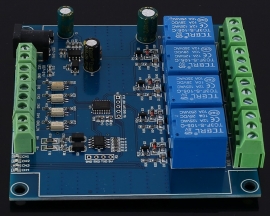 4 Channel Modbus Relay Module 4Bit Modbus-RTU Switch Signal Input Output RS485 TTL Controller