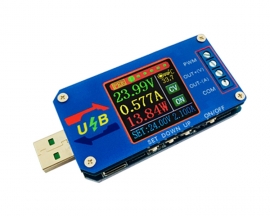 5V USB Multi-function Meter LCD Voltmeter Ammeter Battery Capacity Tester Power Tester Temperature Display