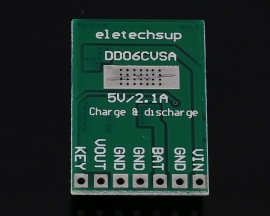 DD06CVSA Lithium Battery Charging Discharging Protector Power Support Module for 3.7V 4.2V Battery
