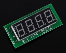 DC 5V 12V 36V Trigger Counter Module Accumulator 0.56inch 4-Bit Red Digital Tube Display