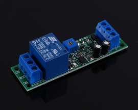 DC 12V 10minute Delay Relay Module 10A Switch Controller Adjustable Trigger Delay Circuit Board