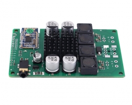 BK3266 Bluetooth-Compatible 5.0 Power Amplifier Board 2x100W/80W Support AUX Audio Input Support Change Name and Password