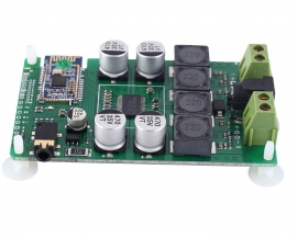 BK3266 Bluetooth-compatible Power Amplifier Board 2x30W/20W Support AUX Audio Input Support Change Name and Password