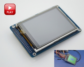 3.2 Inch Color TFT LCD Display Module Touch Screen Module with SD Card Slot for Arduino Project