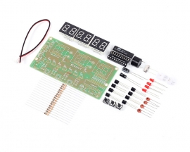 DIY 6 Bits C51 Digital Electronic Clock Red LED AT89C2051 Chip DIY Soldering Practice Learning Kits