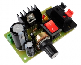 DIY Kit LM317 Adjustable Step Down Module DC 5V-35V to 1.25V-30V AC/DC Power Supply Module