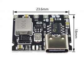 3.7V to 5V/9V/12V 2A Boost/Buck Lithium Battery Charger and Discharger with Adjustable Voltage