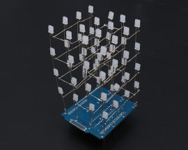 ICStation 4X4X4 Light Cube Kit for Arduino UNO ICSK059A
