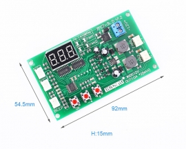 DC 12V 2Bit PWM 3-Wire Fan Temperature Controller 2A Speed Governor for PC Fan/Alarm