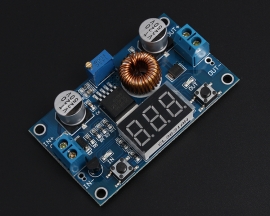 DC to DC Step Down Buck Converter Power Supply Module 4V-38V to 1.25V-36V 5A Adjustable Voltmeter