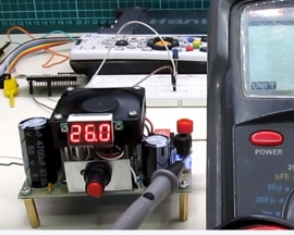 LM338K 3 Bit Digital Display Step Down Buck Converter Power Supply Module Voltage Regulator DIY Kit 3A