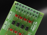 4Bit Optocoupler Isolator 3.3V to 24V Level Voltage Converter Board PLC Signal NPN Output