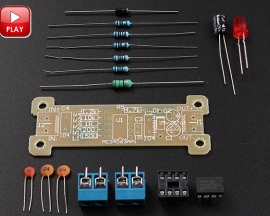 ICStation DC to DC Step Up Module Boost Converter Power Supply Module DIY Kit DC 5V to DC 12V