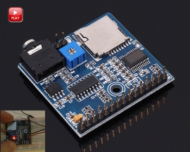 Voice Playback Module MP3 Sound Module Music Player Voice Broadcast Device Development Board for Arduino