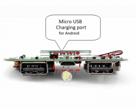 Dual USB 5V 2.1A 1A Mobile Power Bank Charger Boost Converter Step Up Module LCD Display Board for 18650 Battery DIY