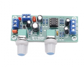 NE5532 Bass Subwoofer Preamp Board Adjustable Low Pass Filter Board Pre-AMP Amplifier Module DC 10-24V Power Supply Board