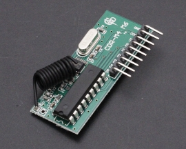 CDR-M6 PT2272-M6 433Mhz Superheterodyne 6Bit Wireless Receiver for Arduino/AVR