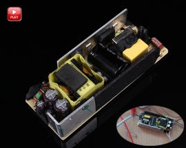 AC to DC 12V 5A Switching Power Supply Module Circuit Bare Board 5000MA for Replace/Repair LCD