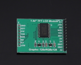 5V TFT 1.44-inch 128*128 Colorful LCD Screen ST7735 Driver Module Compatible with Arduino Replace 5110 LCD