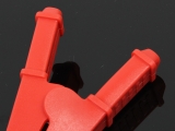 Red Test Clip Max 40A/1000V Pure Copper Alligator Clip with Sheath