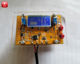 DC to DC High Power Adjustable Step Down Module Power Supply Constant Voltage Constant Current Voltage Regulator with Dual Display