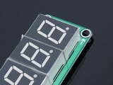 74HC595 Static Drive 4 Segment Digital Display Module 0.5-inch 4 Digits Bright Red Display Board Module