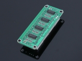 74HC595 Static Drive 4 Segment Digital Display Module 0.5-inch 4 Digits Bright Red Display Board Module