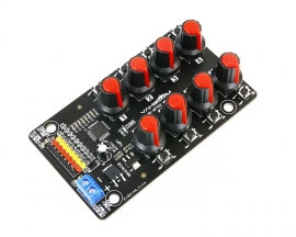 8-Channel Servo Motor Controller 8Bit PWM Driver for 5V-8.4V Steering Engine Motor