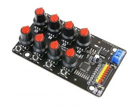 8-Channel Servo Motor Controller 8Bit PWM Driver for 5V-8.4V Steering Engine Motor