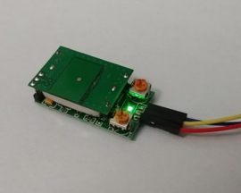 DC 5V 5.8G 5.8GHz Microwave Radar Sensor Switch Module ISM Waveband Sensing Module 12m HFS-DC06