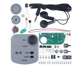 FM Receiver Frequency Modulation Micro SMD LED Radio DIY Kits Electronic Assembling DIY Project