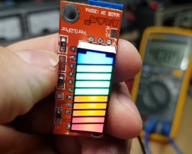 4 Colors Electricity Quantity Display Module Battery Capacity Display Tester Electricity Meter Indicator Module