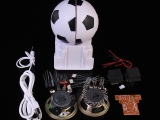 Mini Active Loudspeaker Suite Football Shape DIY Module for Funny DIY Kit Experimental Teaching Kit