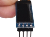 White 0.91" OLED Display Module 0.91 inch I2C IIC Interface 3.3-5V 128x32 OLED LCD LED Screen Module SSD1306 for Arduino