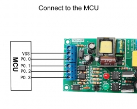 AC 110V Motor Forward Reverse Controller 16A Motor Drive Module AC 100V 220V Limit Switch