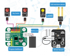 Intelligent Automatic Watering System Science Experiment DIY Humidity Sensor STEM Kit