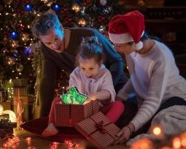 Christmas Star Lights Soldering Practice Kit With 4 Light Modes, DIY Pentagram LED Christmas Tree Santa Claus Elk Light Electronics Kit for STEM Education Decoration Creative Present