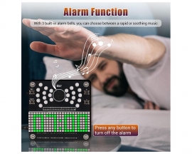 DIY Clock Soldering Project, ICSTATION 4-Digit 24-Hour Clock Soldering Kit with Temperature Date Display, Soldering Practice Kit for Education Learning
