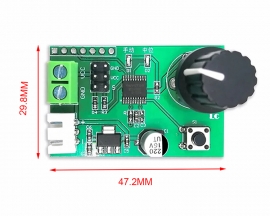 Servo Motor Tester, DC5V Servo Motor Control Module Driver Dual-channel Servo Motor Serial Port Control Board