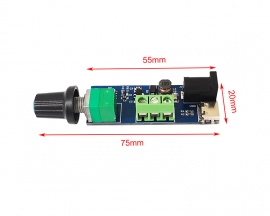 DC 12V 12W Fan Speed Controller 0%-100% PWM Adjustable Driver Module