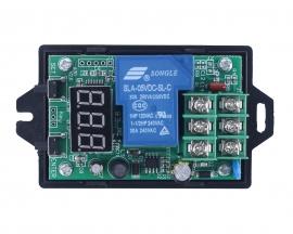 DC 0-99.9V Voltage Monitor Module Programmable Delay Relay Switch Controller Battery Protector